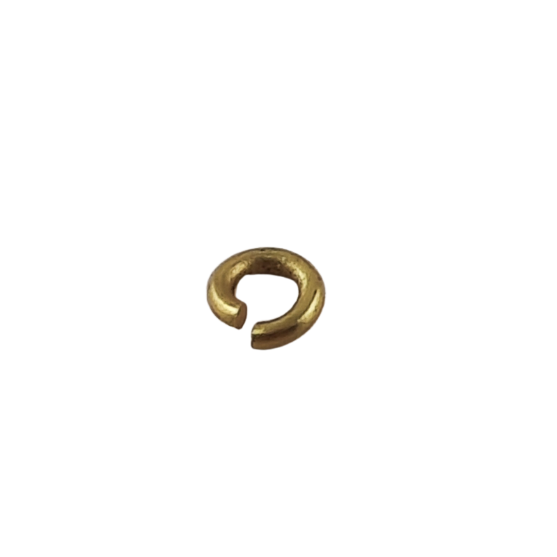 1kg Ringe rund offen 176/70/1,2mm 7 x 1,2mm Messing roh - RI712MS