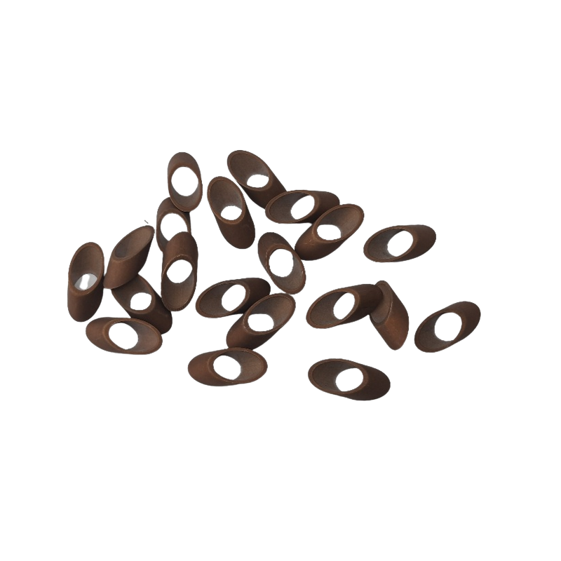 20 Stück Rohrstücke 18,2mm x 4mm Tombak roh - RO4182TB