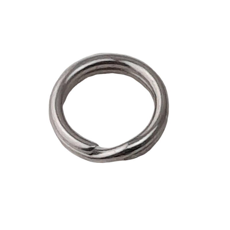 100 Stück Spaltringe 7,1 x 0,8mm Stahl R-30 Weißbronze - SPAR71STR30