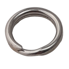 100 Stück Spaltringe 7,1 x 0,8mm Stahl R-20 vernickelt - SPAR71STR20