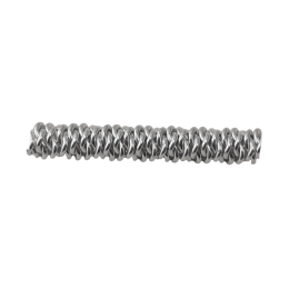 10 Stk. Musterringe Wickeldraht Röhrchen 31 x 5 x 2,3mm Aluminium silber - MURI315ALSI