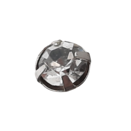 20 Stück Staubgefäße 56mm x Ø4mm Stein transparent Messing Stift - STAUB56TR