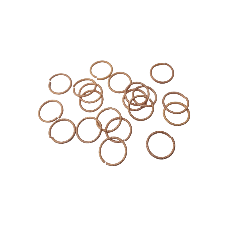 20 Stk. Musterringe Ringe Ø22mm x 1,8mm offen gesägt Tombak roh - MURI2218TB