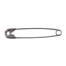 20 Stück Sicherheitsnadel 28 x 5,6 x 0,70mm Stahl vernickelt - SINA285607NI