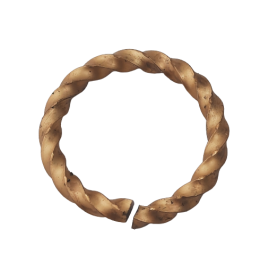 20 Stk. Musterringe Ringe Ø26,5mm x 3,3mm offen gesägt Tombak roh - MURI26533TB