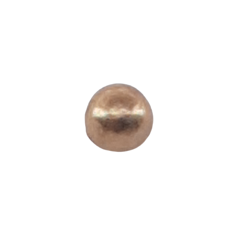 100 Stück Kugeln klein 2,25mm Tombak roh - KUG225TB