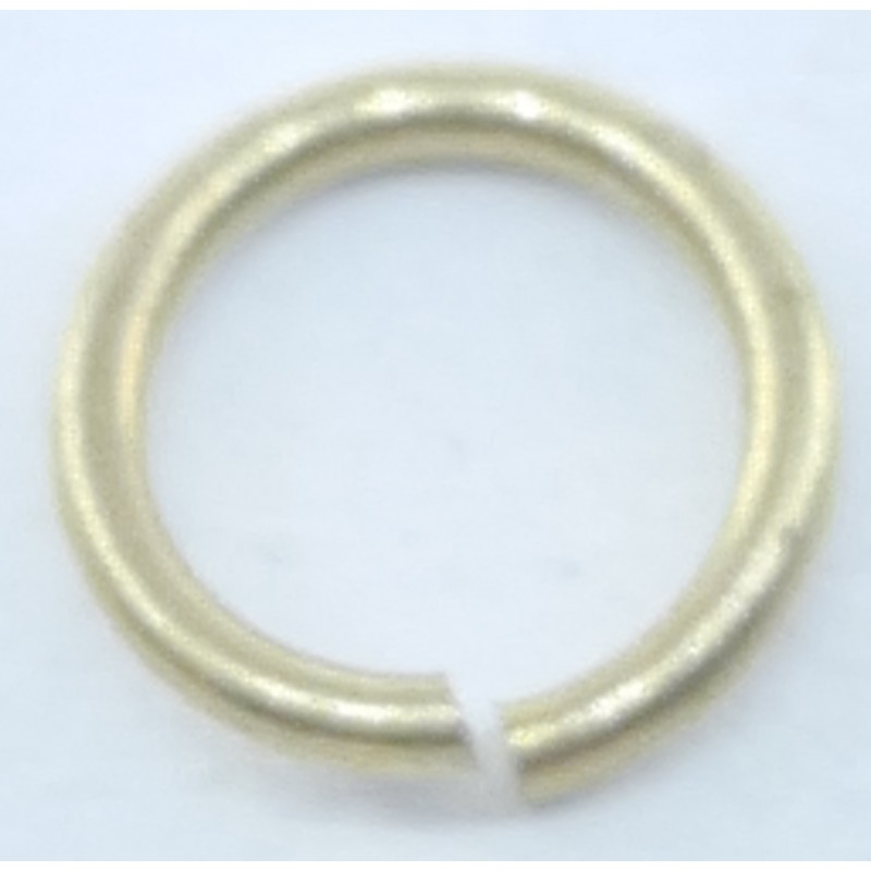 5000 Stück Ringel rund offen Ø 7,5 x 1,0mm Messing roh - RI7510MS5000