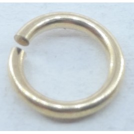 10.000 Stück Ringe rund offen gesägt 8,2 x 1,2mm Tombak roh - RI8212TB10000