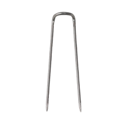 20Stk Steckklammern 24 x 6 x 0,7mm Messing R-10 silberfarbig Display - STKL24607MSR10