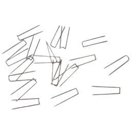 20Stk Steckklammern 24 x 6 x 0,7mm Messing R-10 silberfarbig Display - STKL24607MSR10